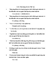 Đại cương môn Đại cương văn hóa - Trường Đại học lao động -  xã hội.