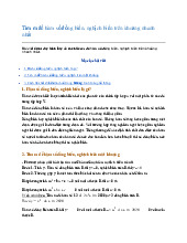 Tìm m để hàm số đồng biến, nghịch biến trên khoảng nhanh nhất - Toán 12