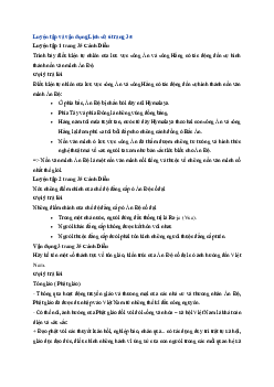 Giải SGK môn Lịch sử 6 bài 7: Ấn Độ cổ đại Cánh Diều | Cánh Diều