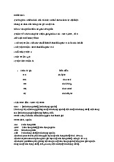 Tổng hợp các lệnh điều khiển hay dùng - Môn Tin học đại cương - Học Viện Kỹ Thuật Mật Mã