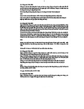 Bài tập Công ước Viên (BT_CUV) - Các tình huống hợp đồng thương mại