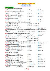 Đề Cương Ôn Tập Cuối Kỳ 1 Toán 8 Năm Học 2025-2026 Tham Khảo