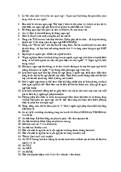 Đề cương dẫn luận - Dẫn luận ngôn ngữ | Trường Đại học Ngoại ngữ, Đại học Đà Nẵng