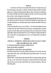 Nguyên Tắc Lý Luận và Thực Tiễn | Môn Triết học Mac-Lenin & Tư tưởng Hồ Chí Minh - Trường Đại học Luật Hà Nội