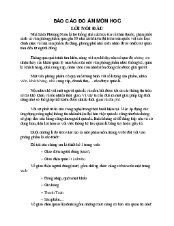Báo cáo đồ án môn học Nhập môn công nghệ phần mềm đề tài "Phần mềm bán văn phòng phẩm cho nhà sách Phương Nam"