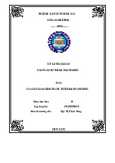 Cơ sở lý luận hình thành tư tưởng Hồ Chí Minh | Bài thảo luận tư tưởng Hồ Chí Minh