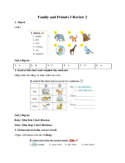 Family and Friends 3 Review 2