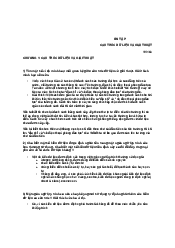 Ôn tập cấu trúc dữ liệu và giải thuật môn Cơ sở lập trình | Đại học Văn Lang