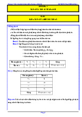 Các dạng bài tập tần số và tần số tương đối Toán 9 KNTTVCS