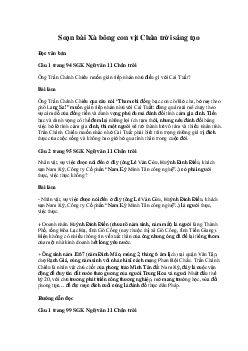 Soạn bài Xà bông con vịt | Ngữ văn 11 Chân trời sáng tạo