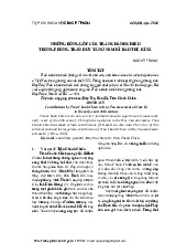 Những đóng góp quan trọng của Trần Chánh Chiếu trong phong trào Duy Tân ở Nam Kì đầu thế kỉ XX môn Lịch sử Việt Nam | Trường Đại học Sư phạm Thành phố Hồ Chí Minh
