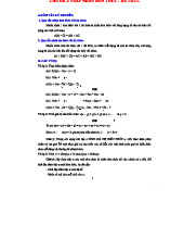 CHỦ ĐỀ 1: NHÂN ĐƠN THỨC VỚI ĐA THỨC - TÓM TẮT VÀ BÀI TẬP