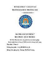 Phân tích chức năng lãnh đạo của doanh nghiệp Công ty TNHH sản xuất và thương mại 3C group | Bài thảo luận quản trị học