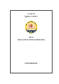 Đề tài: Pháp luật về thu - chi ngân sách nhà nước. - Luật kinh tế | Trường đại học Luật, đại học Huế