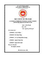 Bài giảng về toán học lớp 12 - Chương 1 Đại số và giải tích