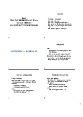 Bài 3  Tóm tắt dữ liệu bằng tham số đặc trưng / Các mức độ thống kê mô tả môn Thống kê trong kinh tế và kinh doanh | Trường Đại học Kinh Tế Quốc Dân