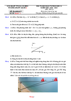 Đề tham khảo tuyển sinh 10 năm 2023-2024 môn toán Phòng GD Quận 8 mã đề Quận 8-1 (có đáp án và lời giải chi tiết)