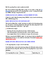 Từ vựng tiếng hàn sơ cấp 1