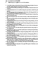 Tổng hợp kiến thức môn Kinh tế vi mô | Trường Đại học Kinh Tế Quốc Dân