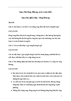 Soạn bài Sông Hương (trang 7) | Tiếng Việt lớp 3 Cánh diều