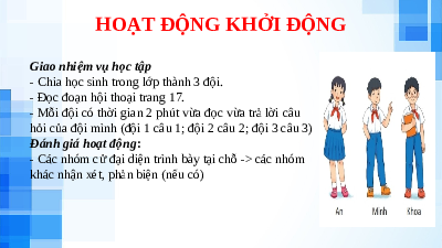 Giáo án điện tử Tin học 6 bài 4 Chân trời sáng tạo: Mạng máy tính