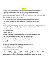 TOP 50 câu hỏi trắc nghiệm đề thi học phần Kinh tế vĩ mô | Trường Đại học Phenikaa