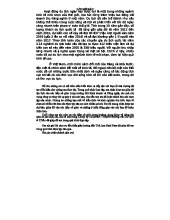 BCTT - Đỗ Thùy Linh - Báo cáo thực tập du lịch tại Công ty Á Châu