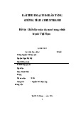 Đề tài: Chất độc màu da cam trong chiến tranh Việt Nam - Tài liệu tham khảo | Đại học Hoa Sen