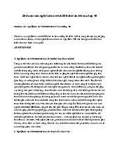 20 đoạn văn nghị luận xã hội 200 chữ ôn thi vào lớp 10  | Văn mẫu lớp 9