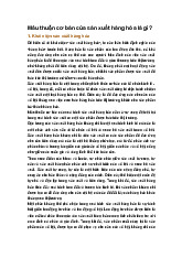 Mâu thuẫn cơ bản của sản xuất hàng hóa là gì?