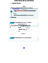 Hướng Dẫn Bài Tập Đạo Hàm Hàm Ẩn HD 2A02