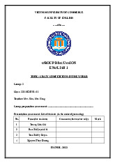 TIẾNG ANH 22110ENTH - Crazy Competitions Around the World Summary