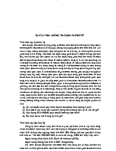 Bài tập tình huống - Thanh toán quốc tế | Trường Đại học Kinh tế, Đại học Quốc gia Hà Nội