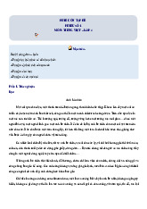 Đề ôn tập hè lớp 4 lên lớp 5 môn Tiếng Việt - Đề số 1