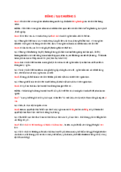 Bài tập đúng sai Chương 1 môn Kinh tế vĩ mô | Học viện Chính sách và Phát triển