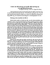 Chính sách tiền tệ & Vai trò điều tiết ngân hàng thương mại môn Thương mại quốc tế | Trường Đại Học Thái Nguyên