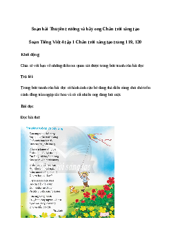 Soạn bài Đọc: Thuyền trưởng và bầy ong - Tiếng Việt 4 Chân trời sáng tạo