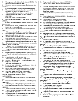 Dạng viết lại câu Tiếng anh cơ bản 2