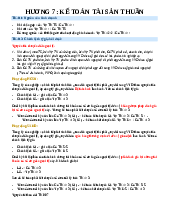 Kế toán tài sản thuần | Kế toán hành chính sự nghiệp | Trường Đại học Công nghiệp TP.HCM