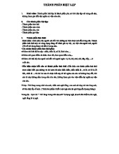 Thành Phần Biệt Lập: Khái Niệm và Các Dạng trong Tiếng Việt