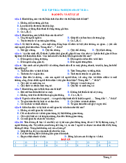 Bài tập trắc nghiệm GDCD 7 Bài 4: Đạo đức và kỷ luật (có đáp án)