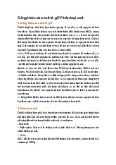 Công thức của oxit là gì? Phân loại oxit