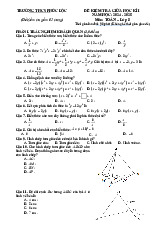 Đề tham khảo giữa kì 1 Toán 8 năm 2024 – 2025 trường THCS Thuận An – Hậu Giang