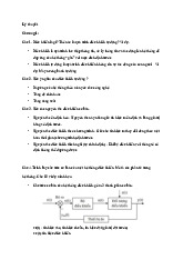 LÝ THUYẾT ĐIỀU KHIỂN TỰ ĐỘNG - Chương 1 đến Chương 5 Tổng Hợp. Môn Lý thuyết điều khiển tự động (UET) | Trường Đại học Công nghệ, Đại học Quốc gia Hà Nội.