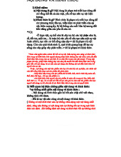 NỘI DUNG VÀ HÌNH THỨC TRONG TRIẾT HỌC - Những Khái Niệm Cơ Bản