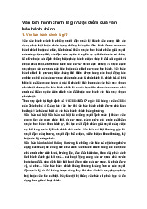 Văn bản hành chính là gì? Đặc điểm của văn bản hành chính