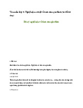 Văn mẫu lớp 9: Nghị luận xã hội về tình cảm gia đình (Sơ đồ tư duy)