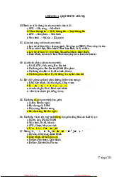 Bài tập trắc nghiệm Chương 1 - Mạng máy tính | Trường Đại học Khoa học Tự nhiên, Đại học Quốc gia HCM