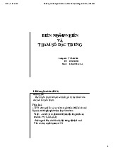 Chương 2: Biến Ngẫu Nhiên và Tham Số Đặc Trưng môn Xác suất thống kê| Trường Đại học Ngoại Thương