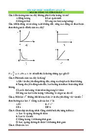 Bài tập trắc nghiệm lý 10 bài 24 Công và công suất (có đáp án và lời giải chi tiết)